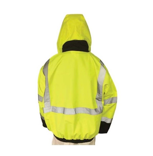 Class III Fluorescent Lime Green Water Resistant Jacket 98-3011G